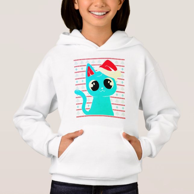 Very Cute Kitten, Christmas Cat Jumper (Front)