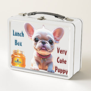 Very Cute Puppy Metal Lunchbox
