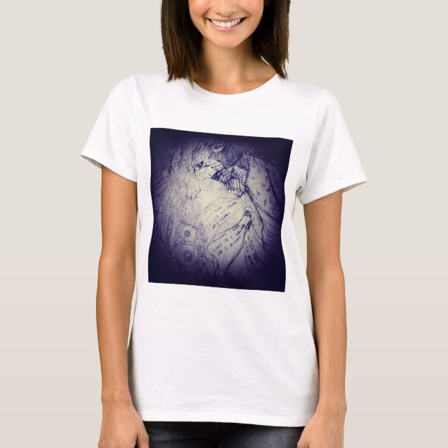Very dark creature follows me T-Shirt (Front)