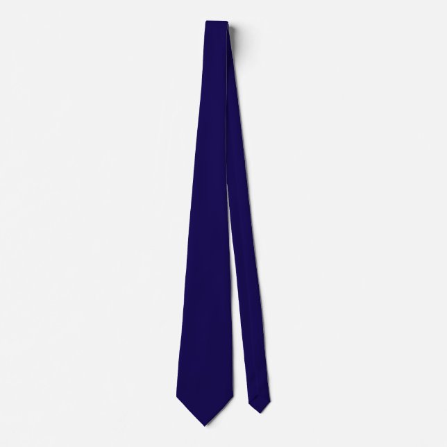 Very deep blue tie (Front)
