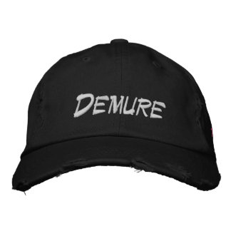 Very Demure Customisable Embroidered Baseball Cap