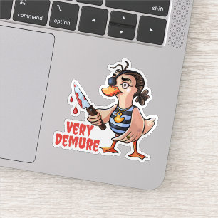 Very Demure Duck Lady Pirate