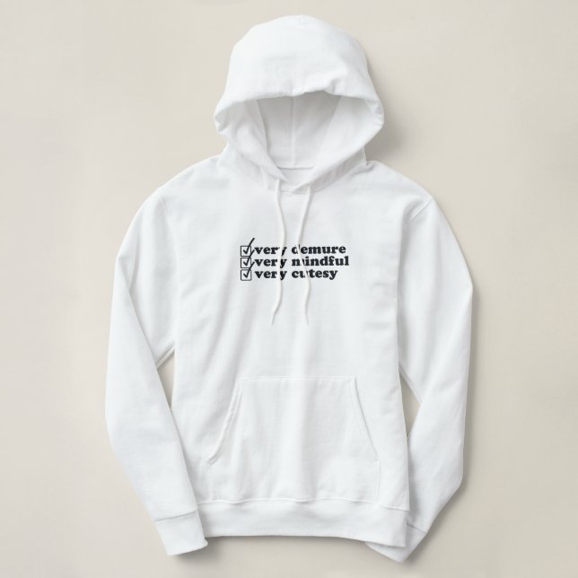 Very Demure Hoodie (Design Front)