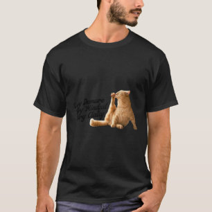 Very Demure Mindful Cly Meme Funny Cat T-Shirt