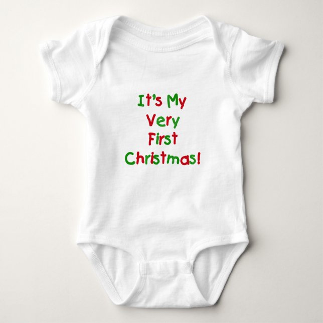 Very First Christmas Tshirts and Gifts (Front)