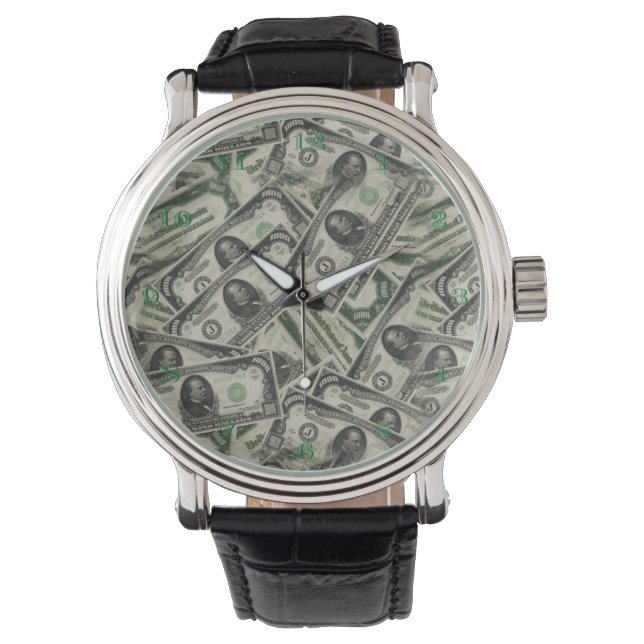 Very Fun 1000 Dollar Bills Watch (Front)