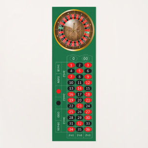Very Fun American Roulette Table Yoga Mat