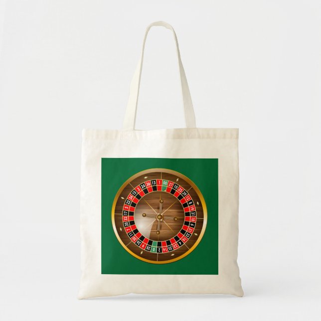 Very Fun American Roulette Wheel Image Tote bag (Front)
