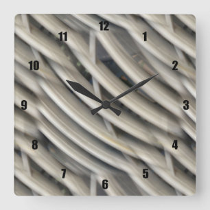 Very Fun and Unusual Grill Square Wall Clock