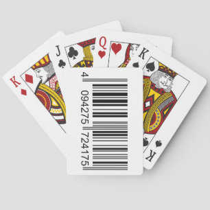 Very Fun Barcode Playing Cards