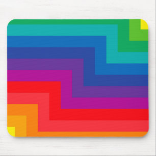 Very Fun Colour NOT Round Wheel Mouse Pad