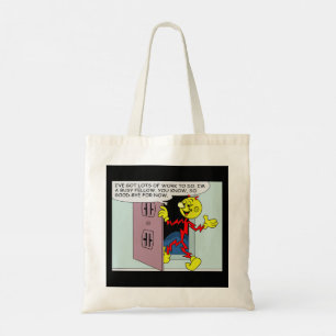 Very Fun Reddy Kilowatt Double Sided Tote Bag