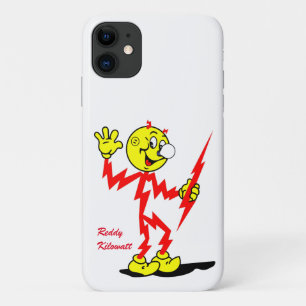 Very Fun Reddy Kilowatt iPhone Case