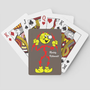 Very Fun Reddy Kilowatt Playing Cards