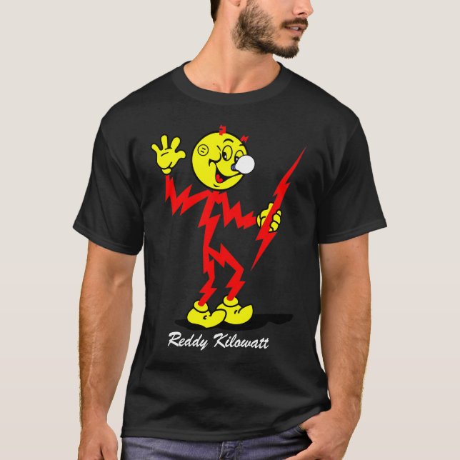 Very Fun Reddy Kilowatt T-Shirt (Front)