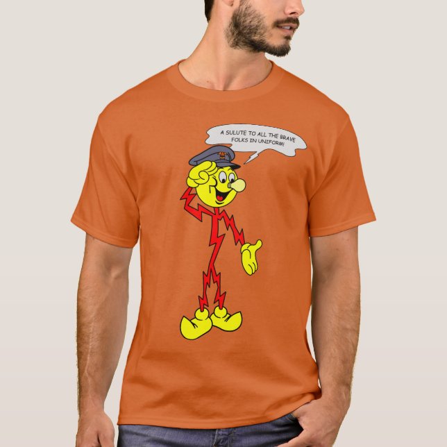 Very Fun Reddy Kilowatt T-Shirt (Front)