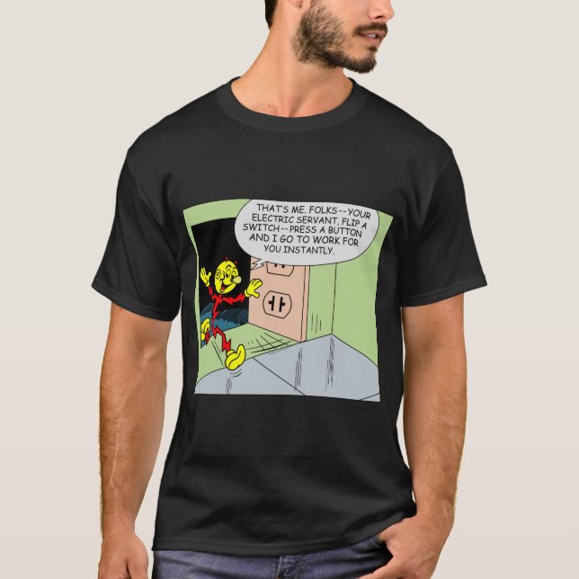 Very Fun Reddy Kilowatt T-Shirt (Front)