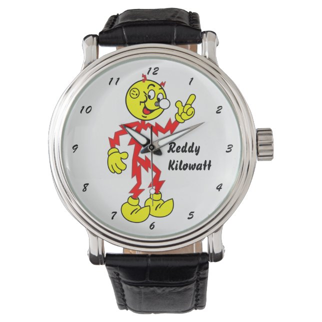 Very Fun Reddy Kilowatt Wrist Watch (Front)