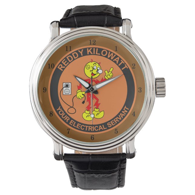 Very Fun Reddy Kilowatt Wrist Watch (Front)