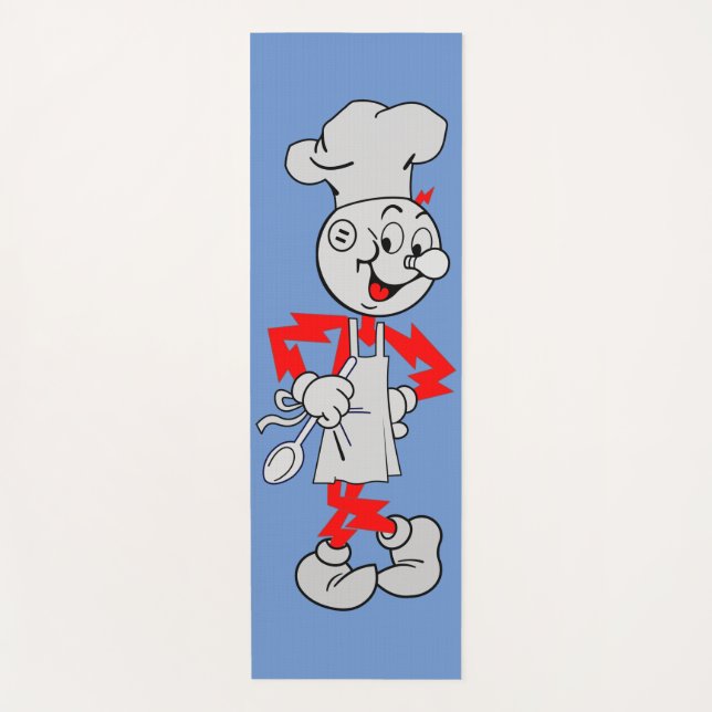 Very Fun Reddy Kilowatt Yoga Mat (Front)