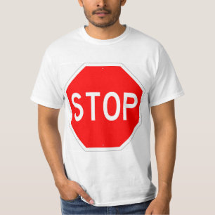 Very Fun STOP Sign T-Shirt