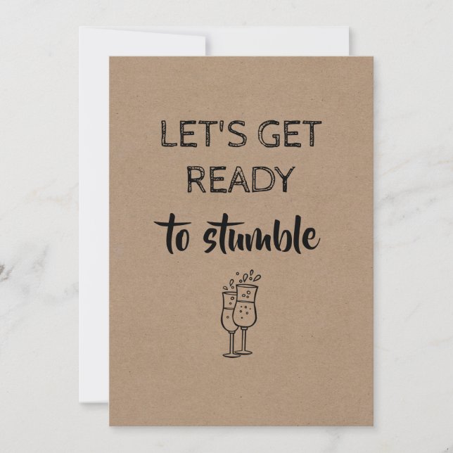 Very Funny Bridesmaid / Maid of Honour Proposal Invitation (Front)