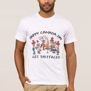 Very Funny Happy Canada Day T-Shirt