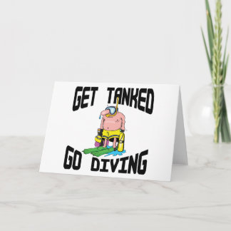 Very Funny SCUBA Diving Card