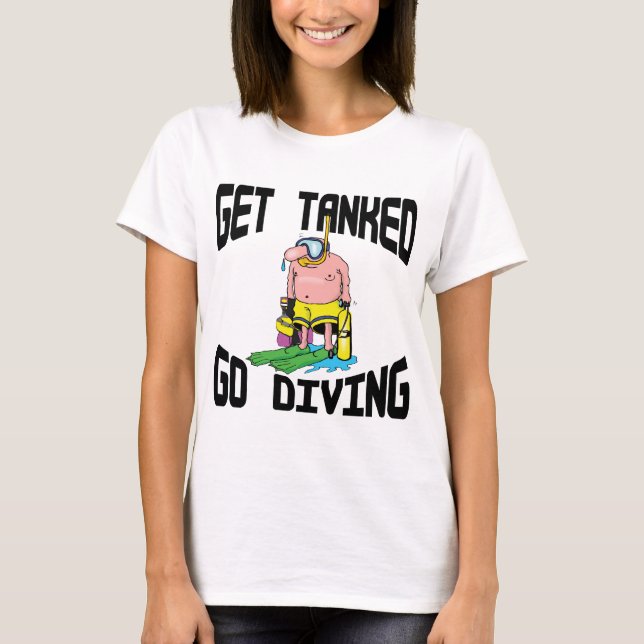 Very Funny SCUBA Diving T-Shirt (Front)