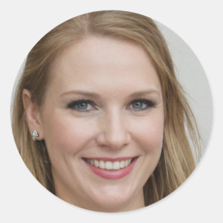 very good girl classic round sticker