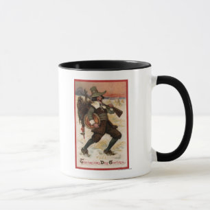 Very Happy Turkey Hunter Mug