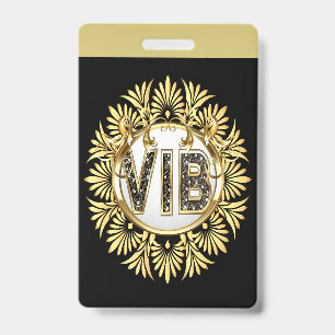 Very Important Bridesmaid - See Back  Badge ID Badge