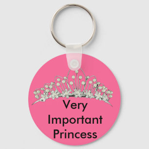 Very Important Princess Keychain
