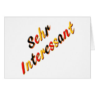 Very Interesting card