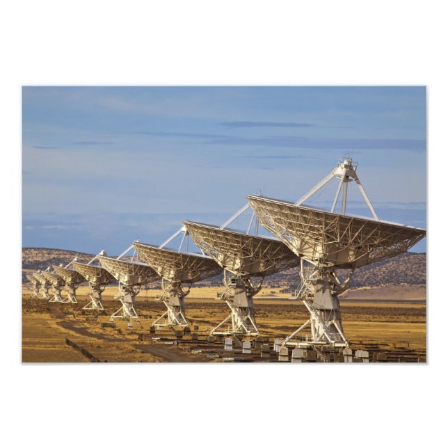 Very Large Array aka National Radio Astronomy Photo Print (Front)