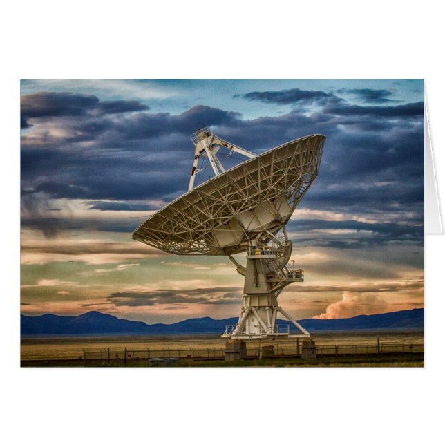 Very Large Array at sunset (Front Horizontal)