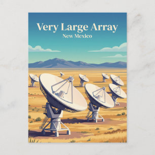 Very Large Array New Mexico Postcard