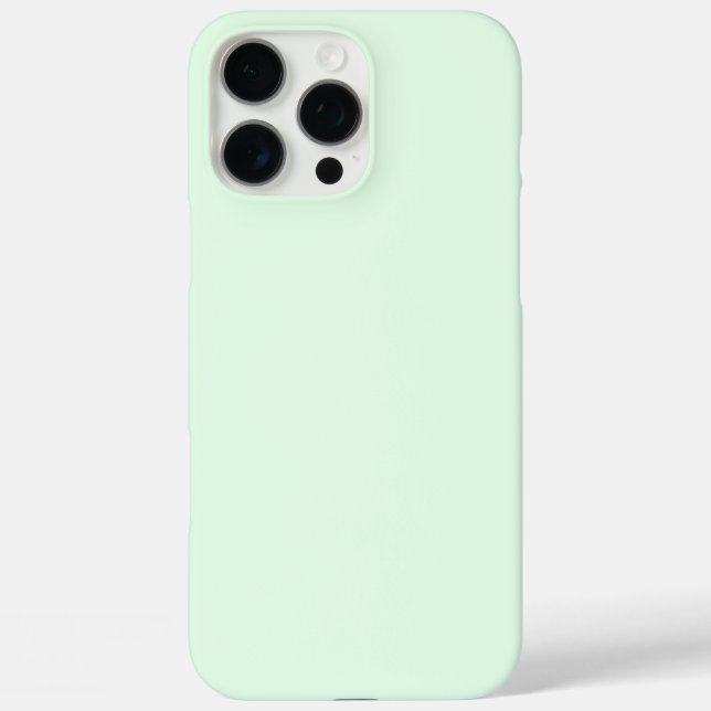 Very Light Green - Enchanting Plain Coloured Case-Mate iPhone Case (Back)