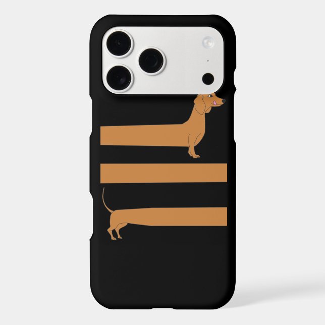 Very long Dachshund funny (Back)