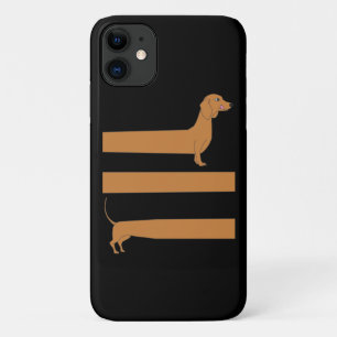 Very long Dachshund funny Case-Mate iPhone Case