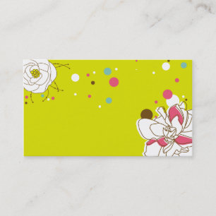 very lovely and cute style business card template