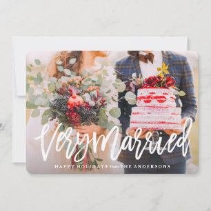 Very Married Holiday Card