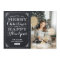 Very Merry Christmas Chalkboard Holiday Photo Card