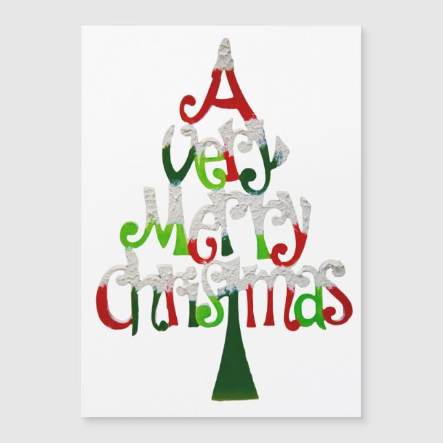 Very Merry Christmas Tree (Front)