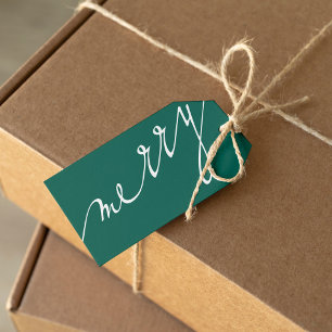 Very Merry Custom Photo Christmas  Gift Tags