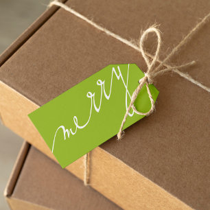 Very Merry Custom Photo Christmas  Gift Tags