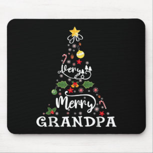 Very Merry Gigi Christmas Tree Ornament Lights Xma Mouse Pad