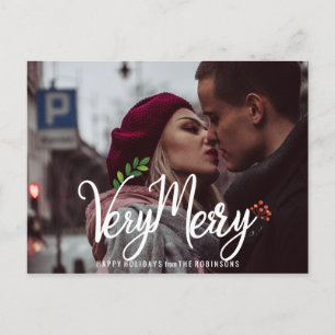 Very Merry Holiday elegant