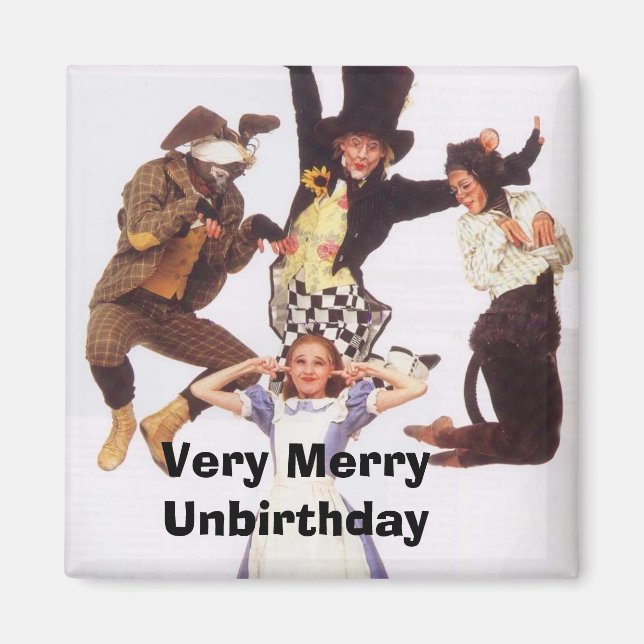 Very Merry Unbirthday Magnet (Front)