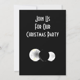 VERY MODERN CHRISTMAS PARTY INVITATION
